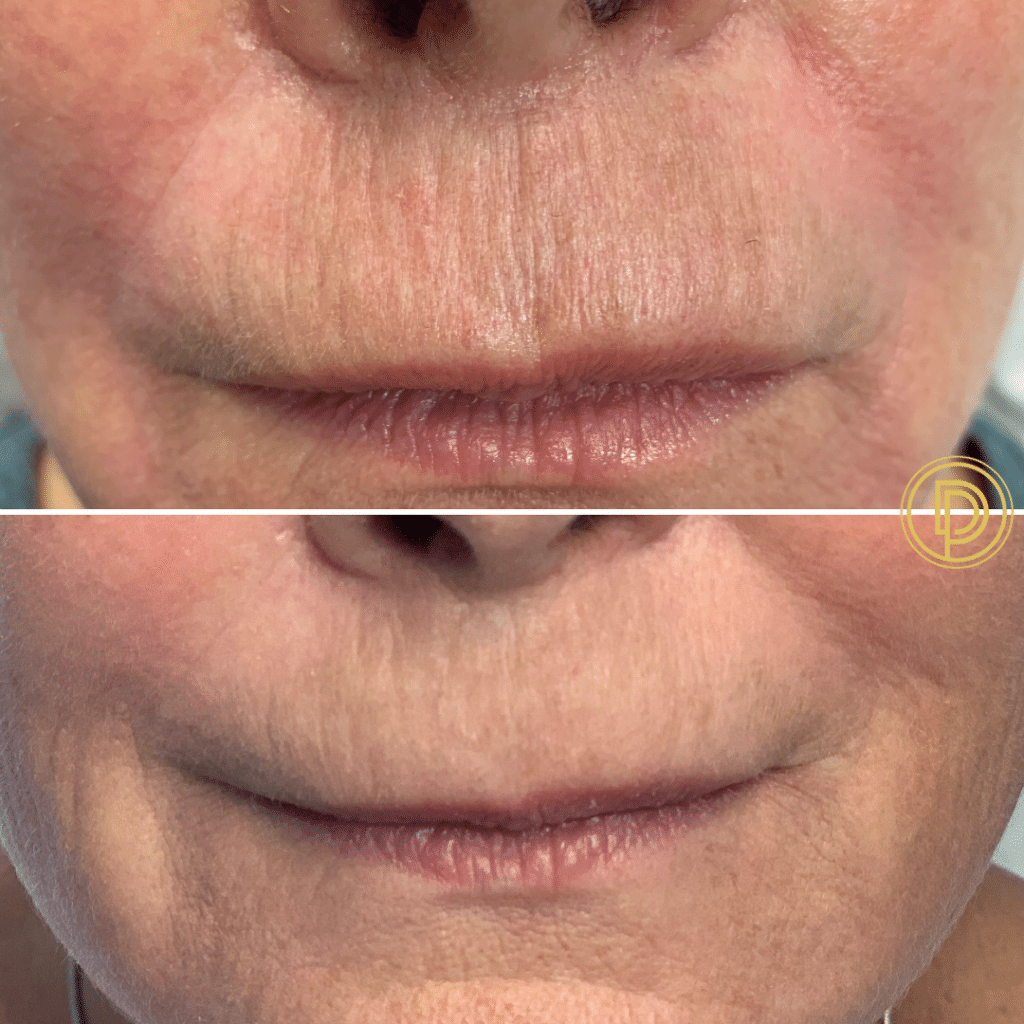 microneedling for upper lip lines