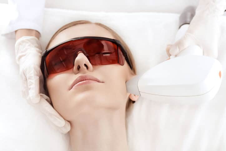 laser treatment light treatment