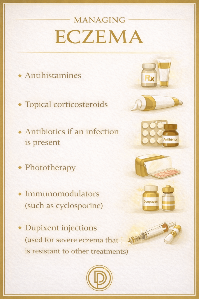 managing eczema treatments